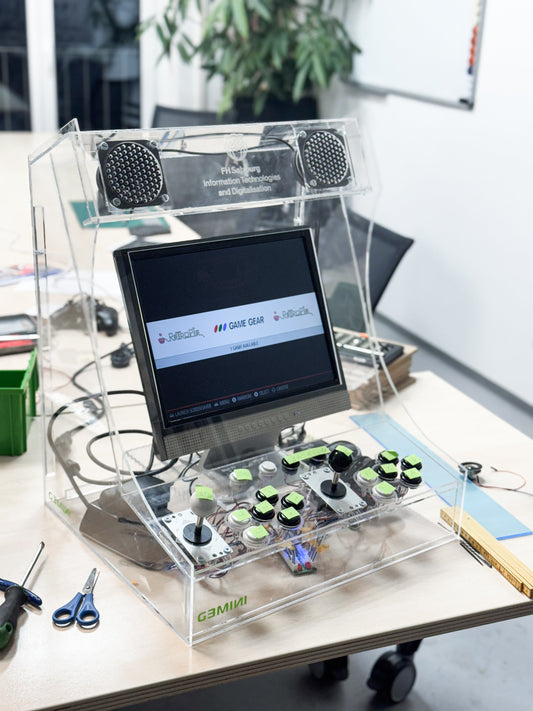 Arcade Mashine x Rethro-PI